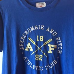 Abercrombie & Fitch medium blue shirt